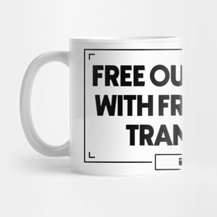 Free Our Streets With Free Public Transport - Urban Planning Mug